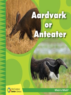 cover image of Aardvark or Anteater